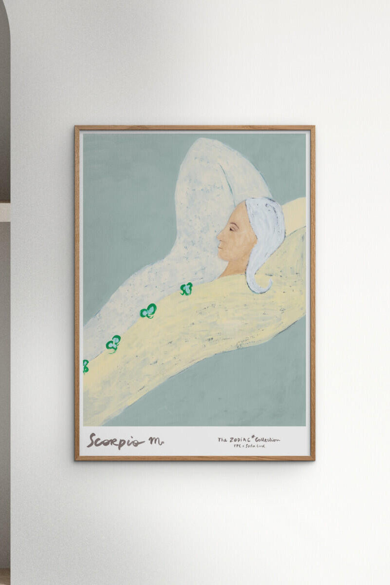 The Poster Club x Sofia Lind Scorpio plakat - 30x40 cm